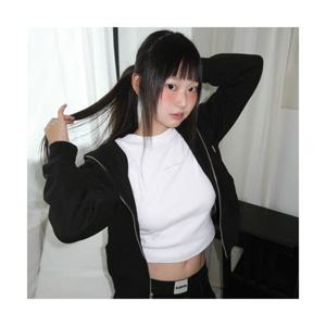 캘빈클라인 CALVIN KLEIN JEANS 여성 아카이브 로고 프렌치 테리 후드집업 47B237G UB1 47B237GUB1 396846