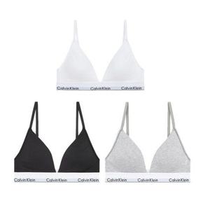 캘빈클라인 Calvin Klein Underwear 여성 아이콘 모달 코튼 트라이앵글 브라렛 3종 택1 (QF5650-100020001) 392307