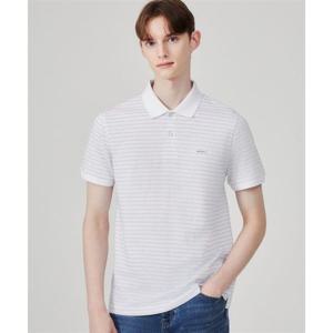 게스 GUESS 사각미니 로고 체인 스트라이프 폴로 반팔티 MN2K1312 395681