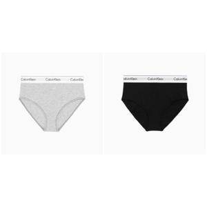 캘빈클라인 Calvin Klein Underwear CK 여성 아이콘 코튼 모달 하이웨스트 비키니 2종 택 1 (QF8525-UBAP7A) 391570