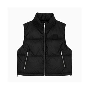 캘빈클라인 CALVIN KLEIN JEANS 여성 AOP 로고 자카드 푸퍼 베스트 44D538G UB1 44D538GUB1 397691