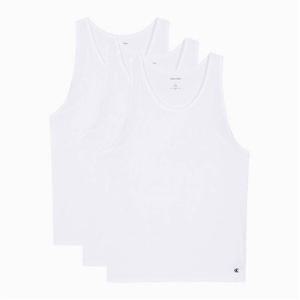 캘빈클라인 남성 코튼 스트레치 슬립 탱크 3PKNB4184-100 394113