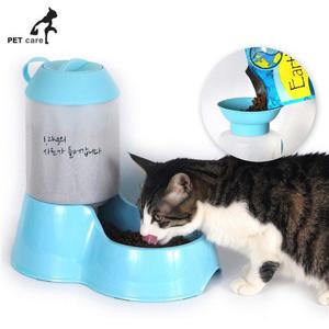 급수기 수퍼펫 퍼널 급식기 블루