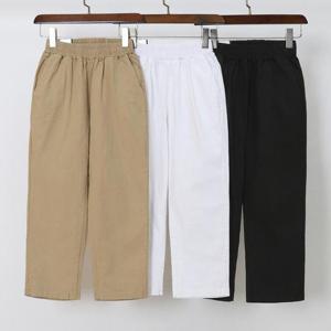 [강물처럼]빅사이즈사랑해요 S088L405 베이직면마8부배기팬츠 LO