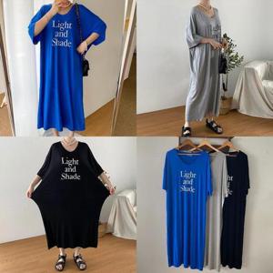 [강물처럼]위쉬몰 RA 실키라이트브이원피스(S070H405) 빅사이즈