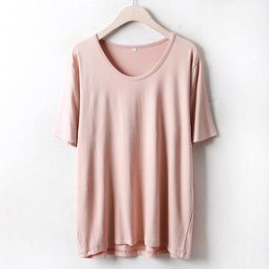 [강물처럼]아이우먼 유넥스판반팔티 WW1733M405 빅사이즈 (15406