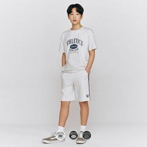 [지오다노 주니어]03275511 코튼 저지 프린트 반팔&반바지 세트