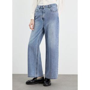 [리스트]하이 웨이스트 와이드 데님 팬츠_TSMSLQ52070