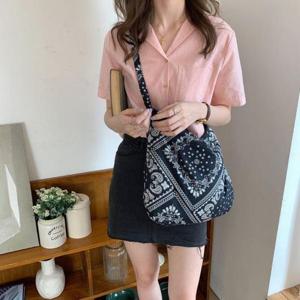 가벼운가방 유니크한 데일리 페이즐리 에코백 LOTOB-05