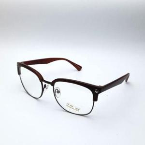 원형안경테 (rorgge)남자 여자 라운드형 하금테 안경 LF004