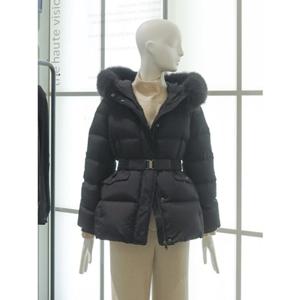 [주크]슬림핏 벨티드 폭스퍼 구스 다운(Z254PSG186)