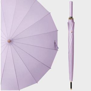 장우산 튼튼한 자동 라벤더 16K