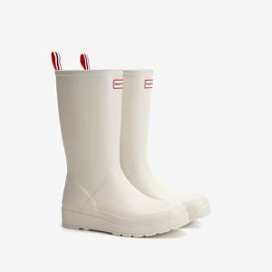 헌터[WOMEN] 오리지날 플레이 톨 레인부츠 - 바닐라크림 WFT2007RMAWGY