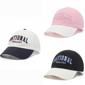 내셔널지오그래픽키즈  (K265KHA020) 배색 빅로고 캡 모자