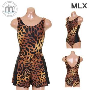 비치웨어 (MLX) 레오파드패턴 원피스 수영복-DM_325
