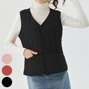 [강물처럼]빅사이즈경량조끼 R259L410 엑슬라인털이너베스트 DK