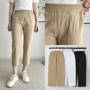 [강물처럼]위쉬몰 LO 이지면스판배기팬츠122(S040H410) 빅사이즈