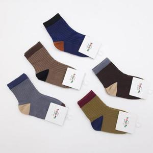 여아양말 사계절 아동양말 국내산 모던골지 키즈삭스 5켤레묶음