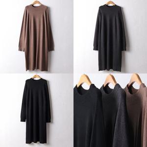 [강물처럼]위쉬몰 AP 캐시미어반목롱원피스(F677H410) 빅사이즈