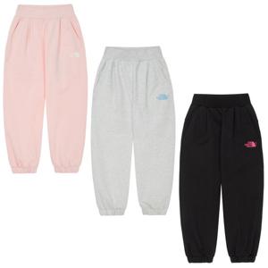 NP6KR02 노스페이스키즈 걸즈 앤 그루브 스웻 팬츠