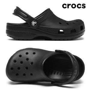 [크록스 슈즈]키즈/성인 클래식 클로그 K 블랙 206991-001
