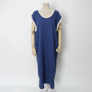 [강물처럼]아이우먼 배색조끼니트원피스 HGE803M411 빅사이즈 (2