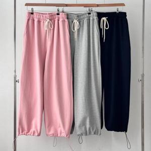 [강물처럼]빅사이즈트레이닝팬츠 T166L411 히트3단주리박스롱팬