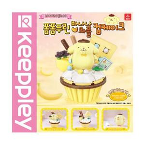 [동아완구]산리오 블록 컵케이크 폼폼푸린