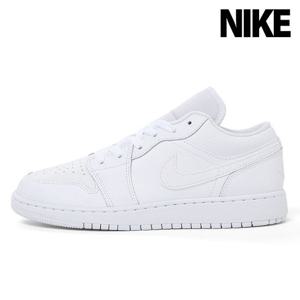 [나이키 슈즈]BG 스니커즈 에어 조던 1 로우 트리플화이트 553560-130