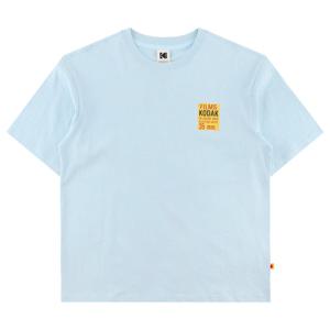 코닥 필름 백그래픽 코튼 반팔 티셔츠 K6223LRS63SBL