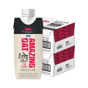 [매일유업]어메이징 오트 커피 330ml 24팩 (12팩 2박스)