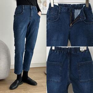 [강물처럼]위쉬몰 LO 기모스퀘어배기팬츠224(Q110H412) 빅사이즈