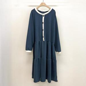 [강물처럼]아이우먼 쉐이크캉캉기모롱원피스 ZYT354M412 빅사이