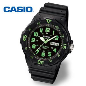 [정품] CASIO 카시오 MRW-200H-3B 야광 남성 수능시계