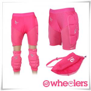 휠러스 스키 스노우보드보호대 세트 핑크캣