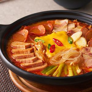 [외갓집] 송탄 서정리 부대찌개550 x 2팩(라면사리 1개 포함)