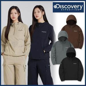 [백화점]디스커버리 24년 가을 이월/할인 여성 세미오버핏 우븐 에센셜 트레이닝 후드 아노락자켓/긴팔/나일론/기능성/캐주얼 DWTR36044