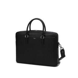 [헤지스ACC] 블랙 단색 서류가방 HJBA4E601BK
