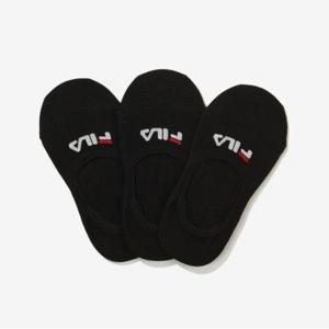 [휠라키즈] 베이직 로고 덧신양말 3매입 (FK3SCG1076X_BLK)