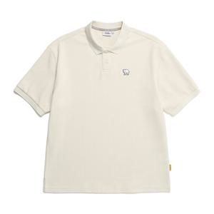 내셔널지오그래픽 N232UPL910 베어 와펜 피케 반팔티 L BEIGE