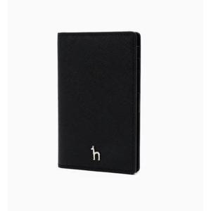 [헤지스ACC] 블랙 퍼피로고 카드지갑 HIHO4E131BK
