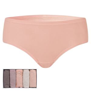 BYC 면스판 베이직 미디 팬티 5매입 세트 (혼합/90-105) WNS1503