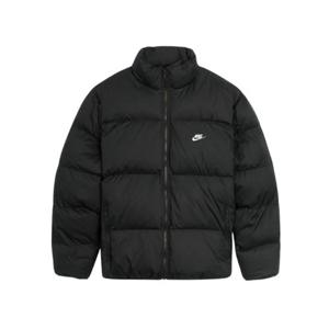 공용 나이키 NSW 패딩 자켓 블랙 - 아시아 FB7369-010