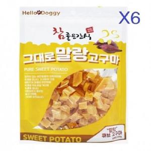 참좋은간식 말랑고구마 250g 1박스 큐브 6개