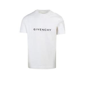 지방시 반팔 티셔츠 BM71653Y6B100 WHITE DOM