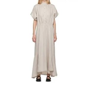 이자벨마랑 롱 원피스 RO0542FAB3I02E23EC ECRU DOM