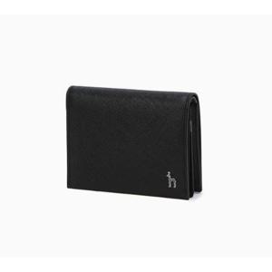 [헤지스ACC] 남성 블랙 배색포인트 명함지갑 HJHO5E610BK