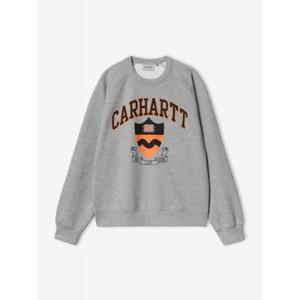 칼하트 WIP 긴팔 티셔츠 I033936V6XX GREY HEATER DOM