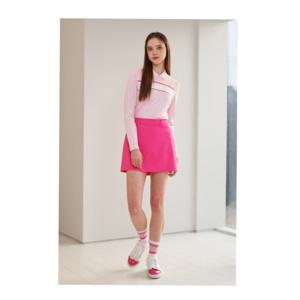 [엘르골프]반전 플리츠 H라인 스커트6k21803