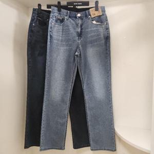 뱅뱅 HC15 뱅뱅 봄 여름 빅사이즈 허리인밴드 밑위가 긴 스판 쿨맥스 청바지 BQL170